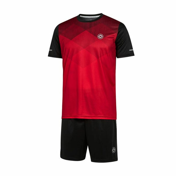 Ensemble de sport adulte rouge mosaïque J-Hayber