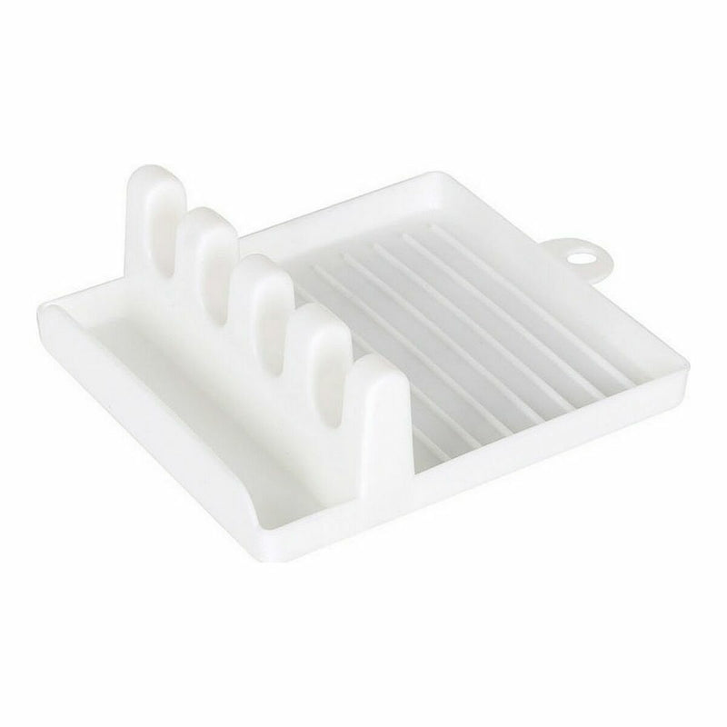 Soporte para Utensilios de Cocina Quttin Blanco 14 x 12,5 cm (48 Unidades)