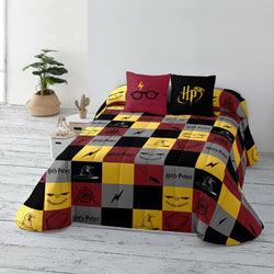 Colcha Harry Potter Hogwarts Multicolor 280 x 270 cm Cama 180 cm