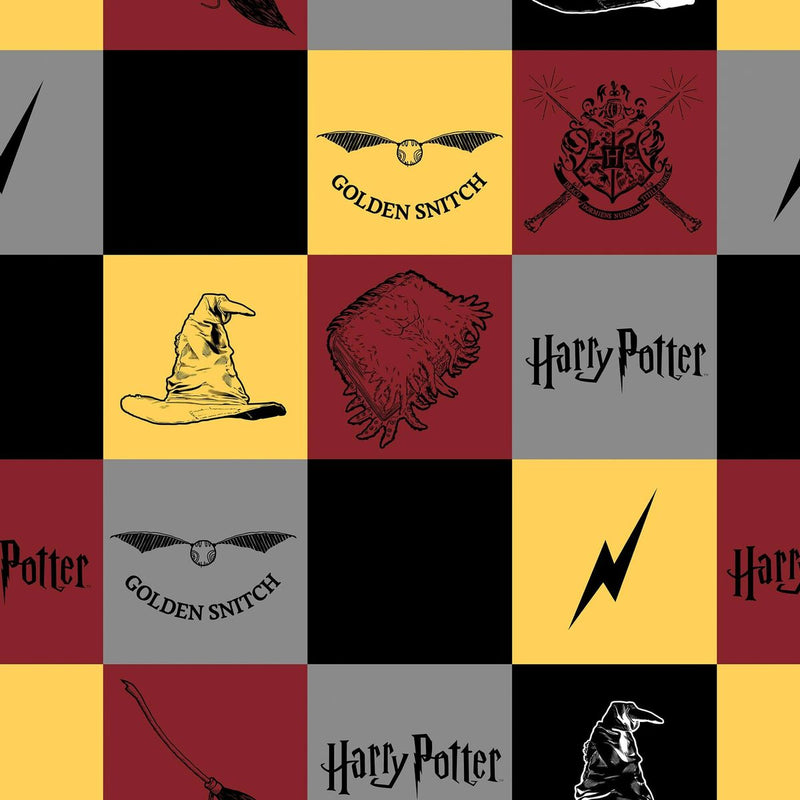 Colcha Harry Potter Hogwarts Multicolor 280 x 270 cm Cama 180 cm