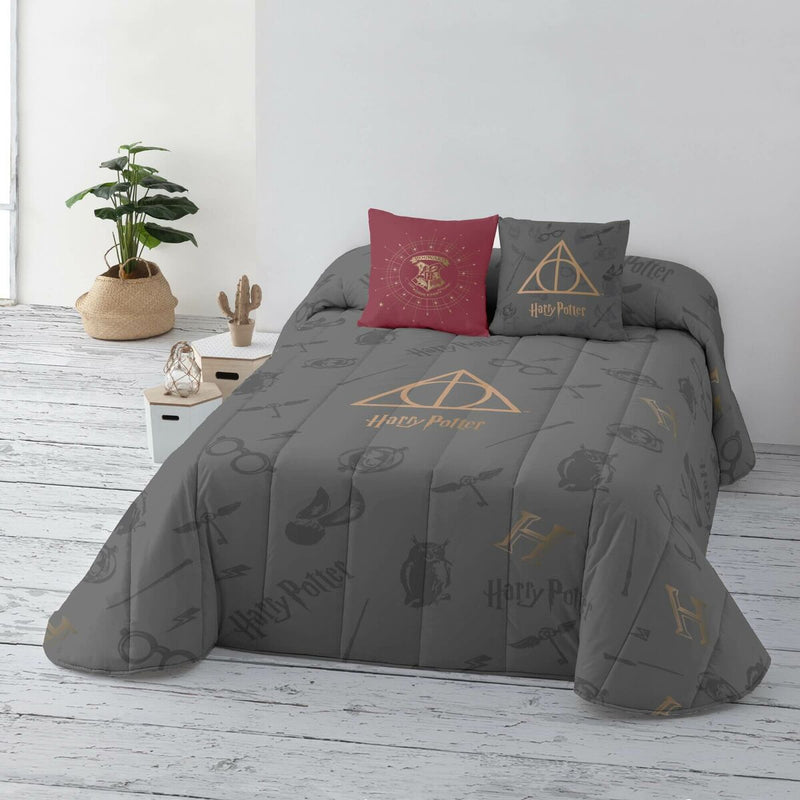 Colcha Harry Potter Deathly Hallows Multicolor 280 x 270 cm Cama 180 cm