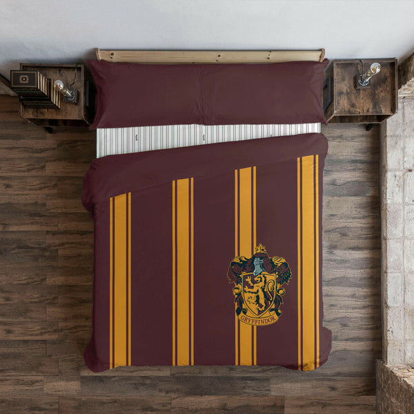 Housse de couette Harry Potter Gryffondor 220 x 220 cm lit 135/140