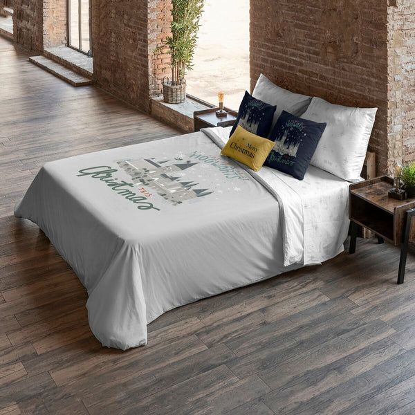 Harry Potter Poudlard en Noël Housse de Couette Lit 80 140 x 200 cm