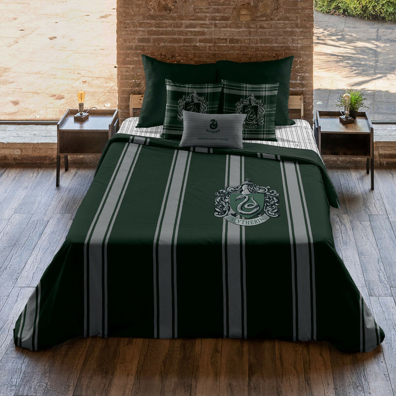 Funda Nórdica Harry Potter Slytherin 260 x 240 cm Cama de 180