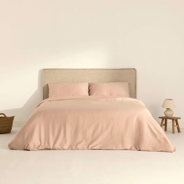 SG Home Housse de couette rose 155 x 220 cm