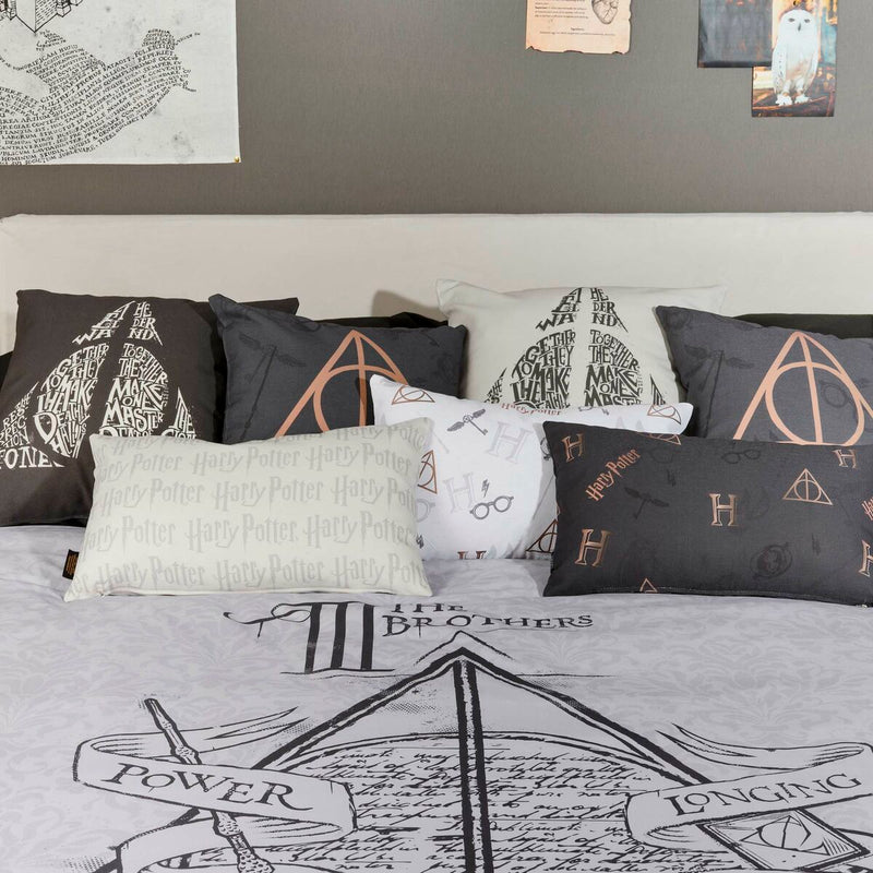 Funda Nórdica Harry Potter Deathly Hallows Legend 140 x 200 cm Cama de 80