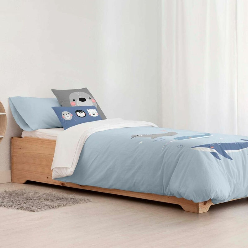 Kids&amp;Cotton Tabor Grand Bleu Housse de Couette 180 x 240 cm