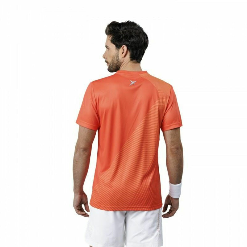 Camiseta de Manga Corta Hombre Drop Shot Airam JMD Naranja