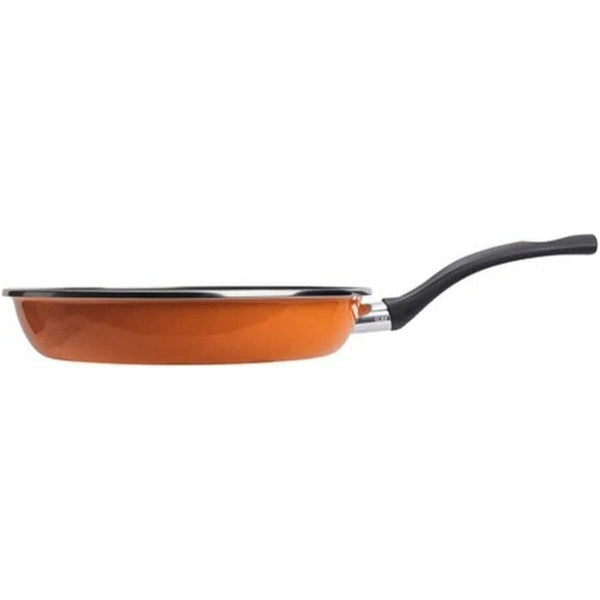 Sartén San Ignacio Valencia Ø 22 cm Naranja Acero esmaltado vitrificado