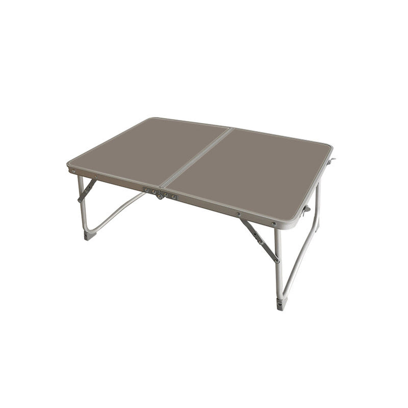 MarBueno Table Pliante Aluminium Blanc 64 x 29,5 x 42 cm