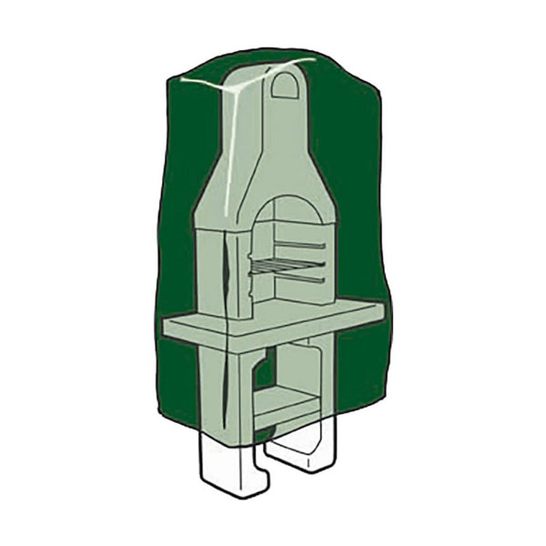 Housse de protection pour barbecue Altadex verte (128x80x253 cm)