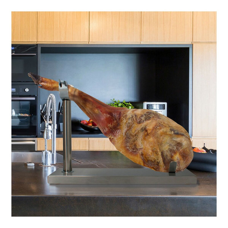 Jamonero de Acero Inoxidable TM Home Metal Acero Inoxidable 17 x 49 x 35 cm