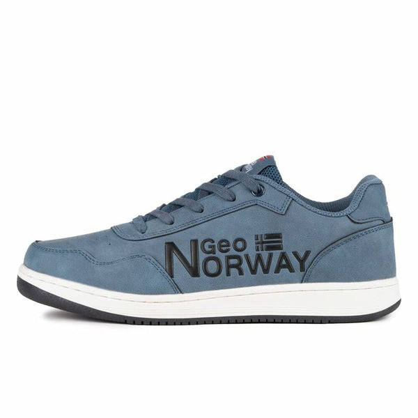 Zapatillas Casual Hombre Geographical Norway Azul Acero