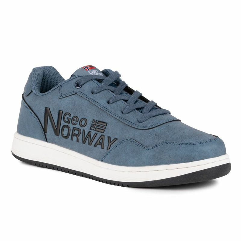 Zapatillas Casual Hombre Geographical Norway Azul Acero