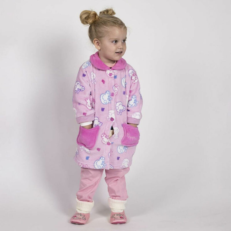 Batín Infantil Peppa Pig Rosa