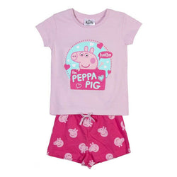 Pijama de Verano Peppa Pig Rosa