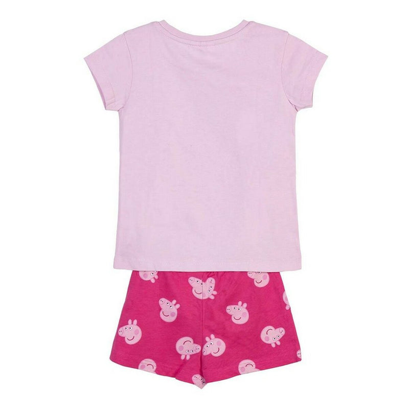 Pijama de Verano Peppa Pig Rosa