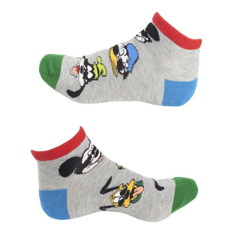 Chaussettes unisexes Mickey Mouse 3 paires