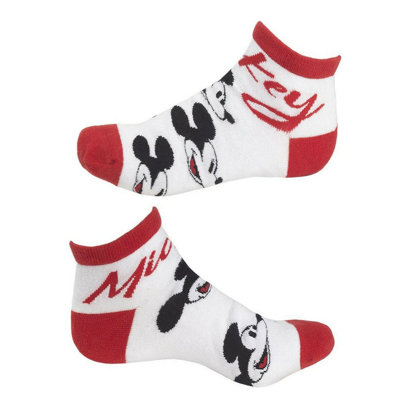 Chaussettes unisexes Mickey Mouse 3 paires