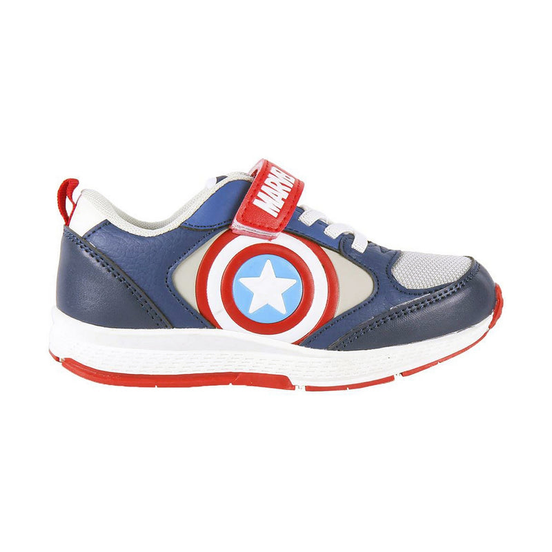 Zapatillas Deportivas Infantiles The Avengers Azul Rojo Gris