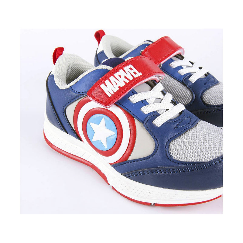 Zapatillas Deportivas Infantiles The Avengers Azul Rojo Gris