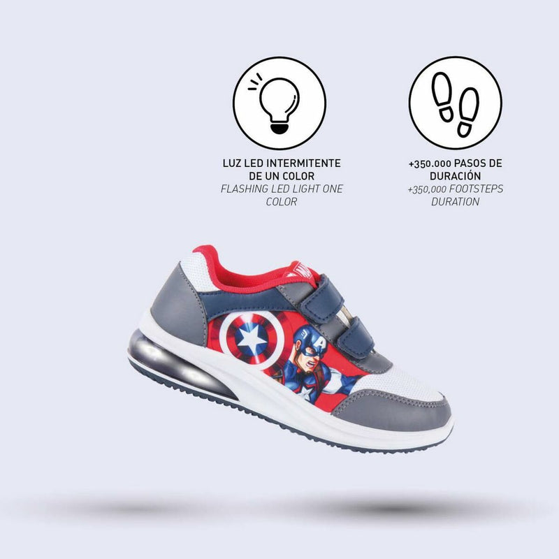 Zapatillas Deportivas con LED The Avengers