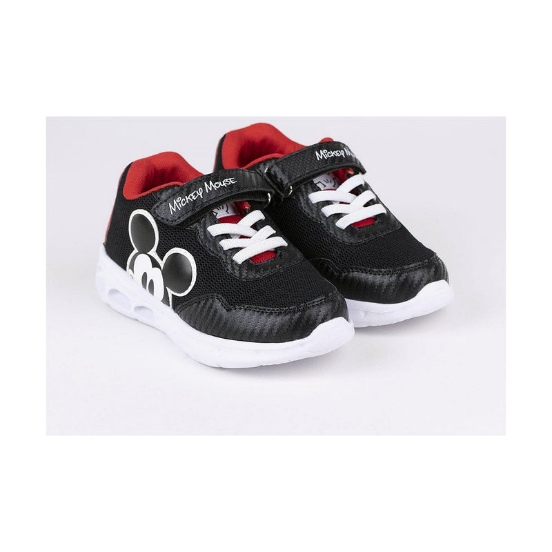 Zapatillas Deportivas con LED Mickey Mouse Negro