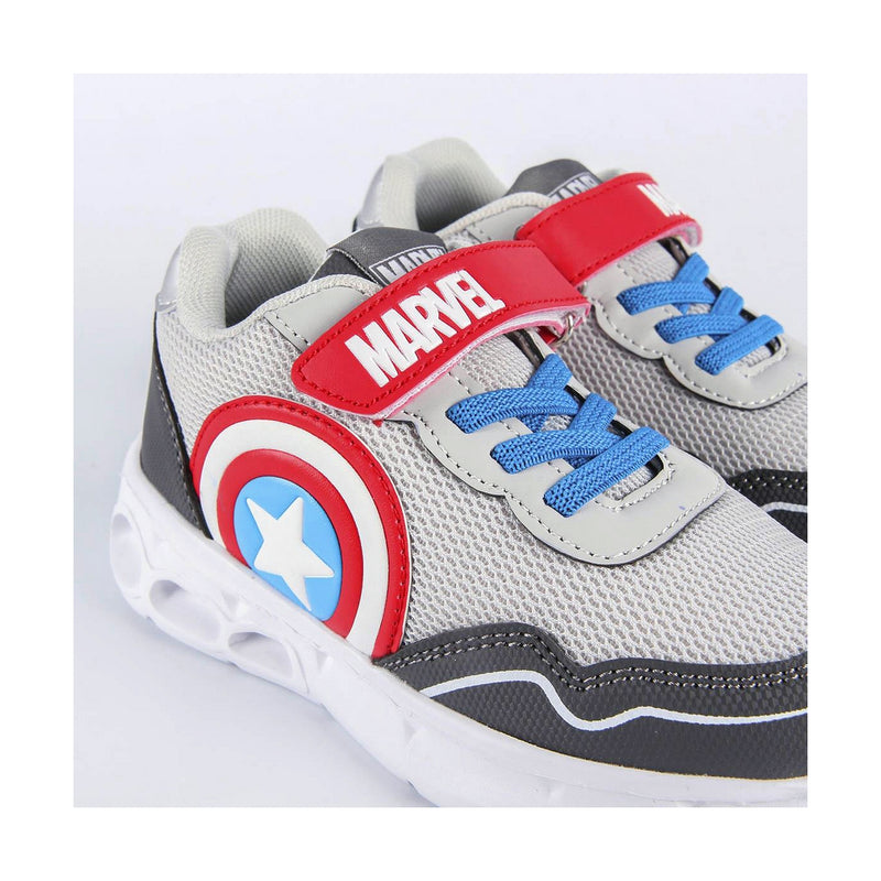 Zapatillas Deportivas con LED The Avengers Gris