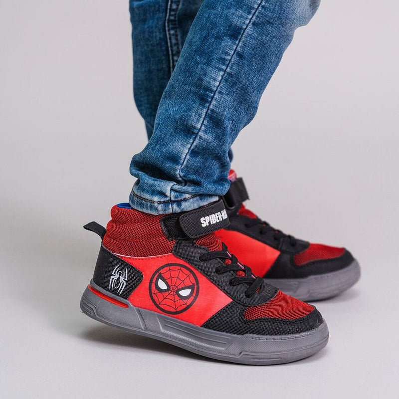 Botas Casual Infantiles Spider-Man Rojo