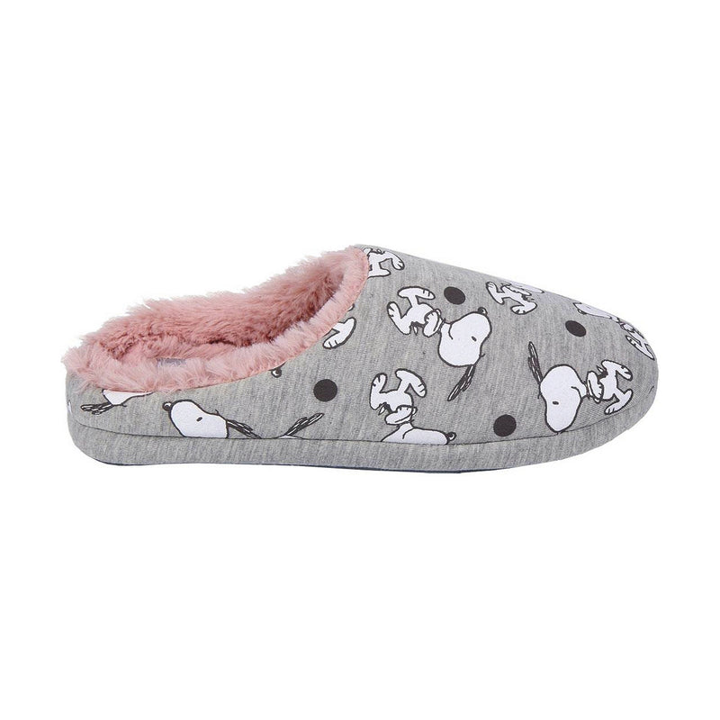 Zapatillas de Estar por Casa Snoopy Gris claro