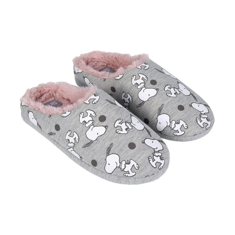 Zapatillas de Estar por Casa Snoopy Gris claro