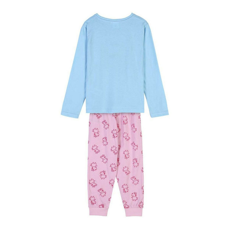 Pijama Infantil Peppa Pig Azul claro