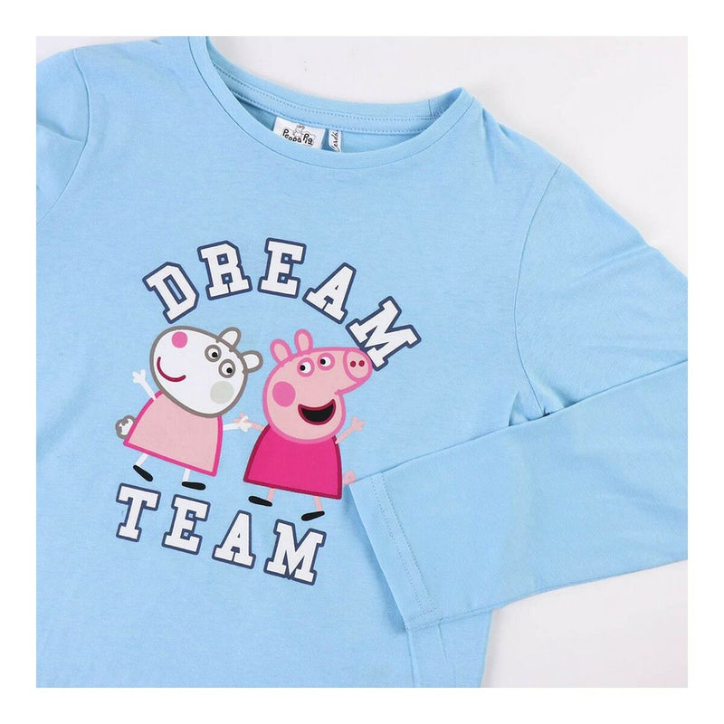 Pijama Infantil Peppa Pig Azul claro