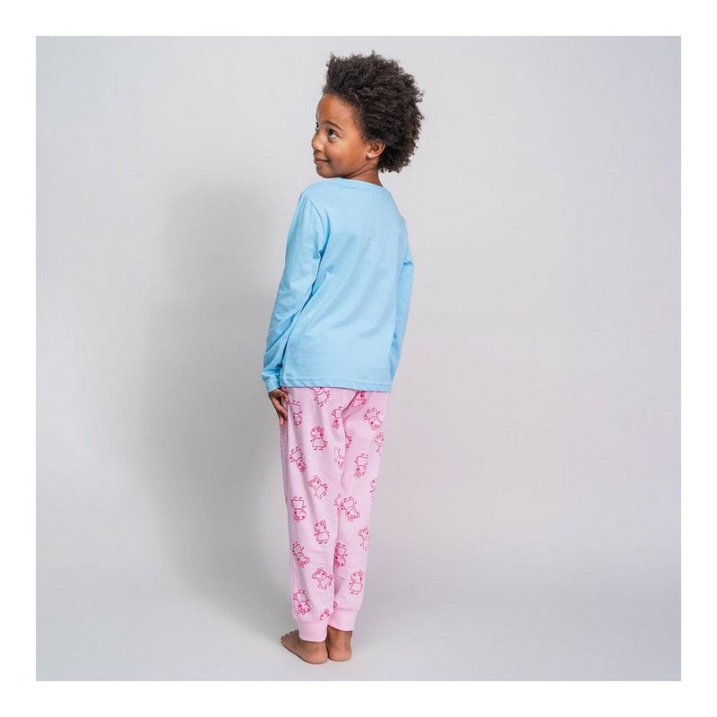 Pijama Infantil Peppa Pig Azul claro