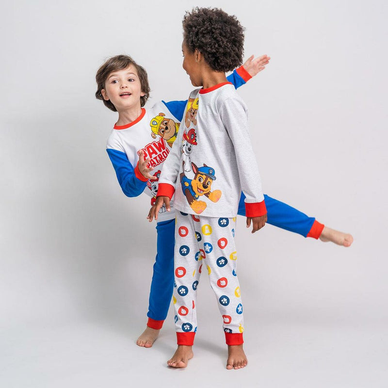 Pijama Infantil The Paw Patrol Gris