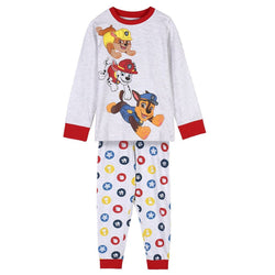 Pijama Infantil The Paw Patrol Gris