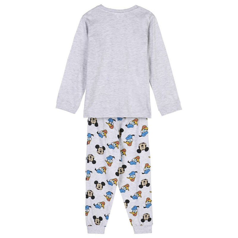 Pijama Infantil Mickey Mouse Gris