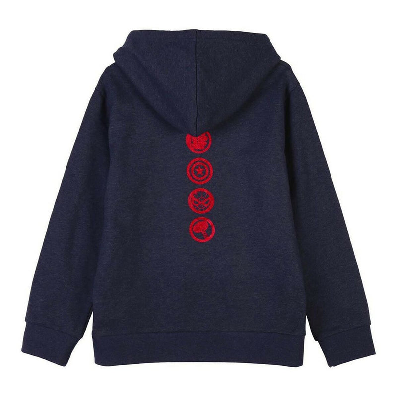 Sudadera con Capucha Niño Marvel Azul oscuro