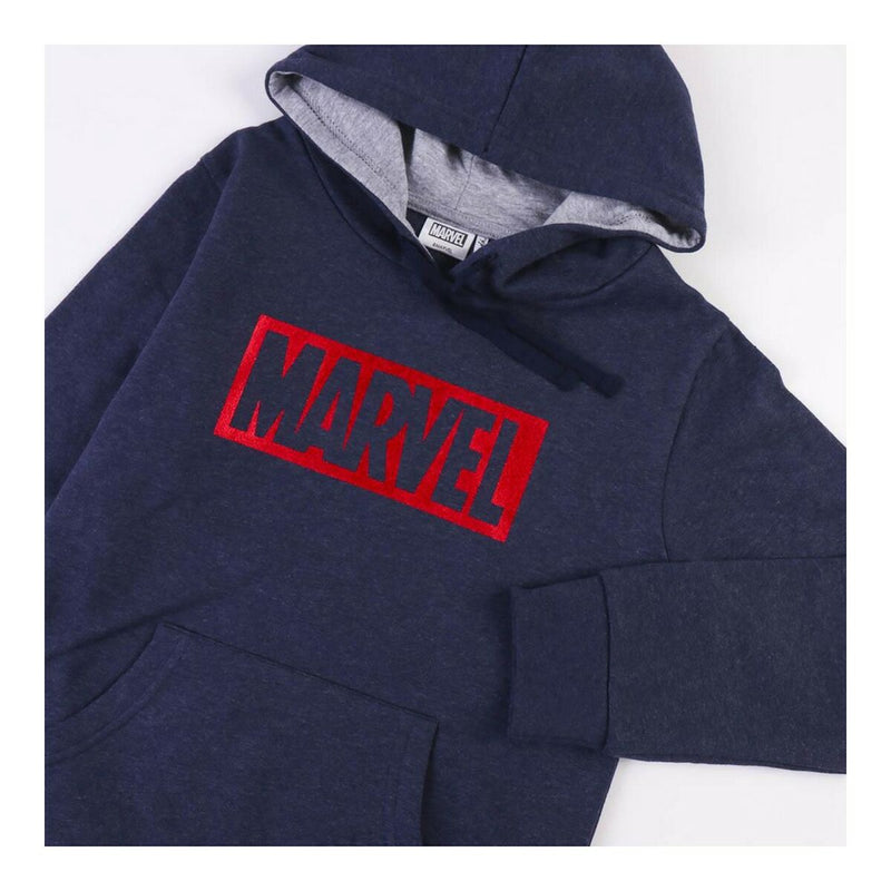 Sudadera con Capucha Niño Marvel Azul oscuro