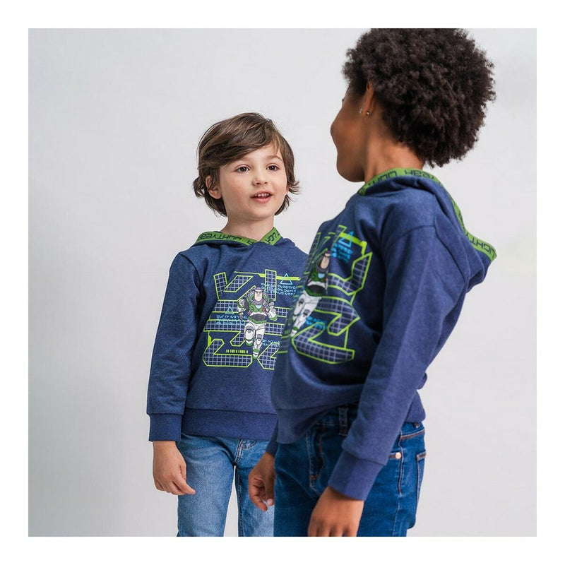 Sudadera con Capucha Niño Buzz Lightyear Azul