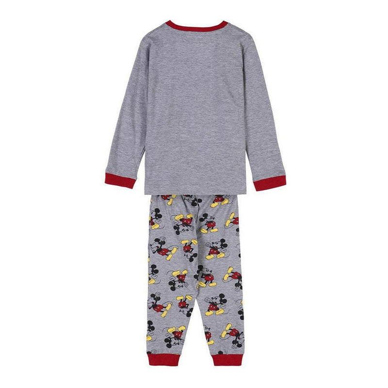 Pijama Infantil Mickey Mouse Gris