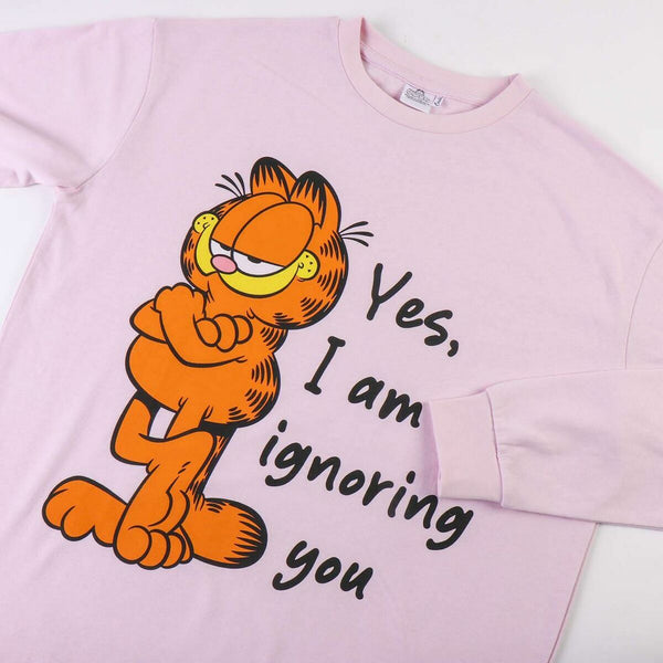 Pijama Garfield Rosa claro