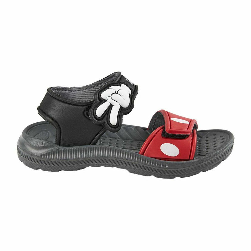 Sandalias Infantiles Mickey Mouse Negro