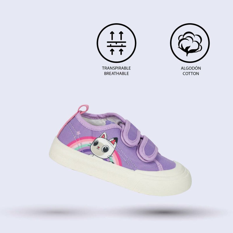 Gabby's Dollhouse Chaussures de sport violettes pour enfants