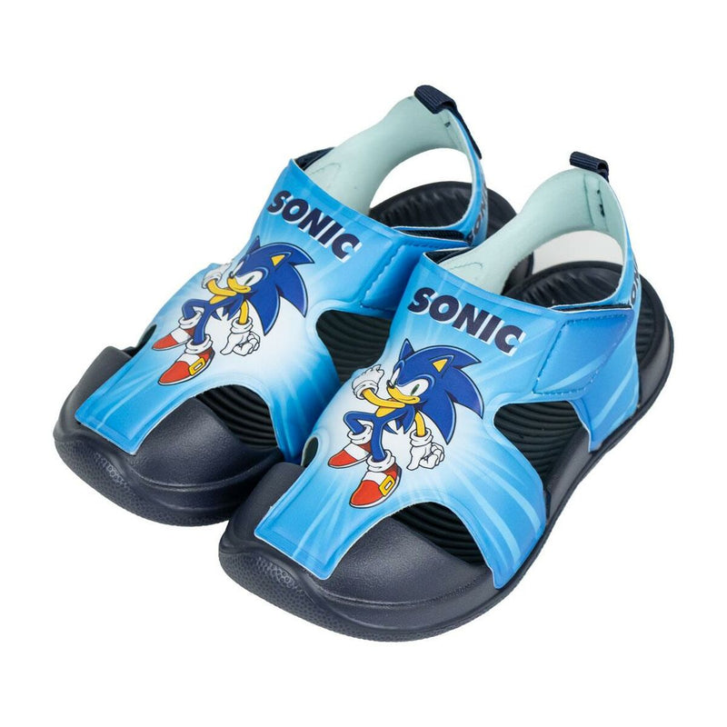 Sandalias Infantiles Sonic Azul oscuro