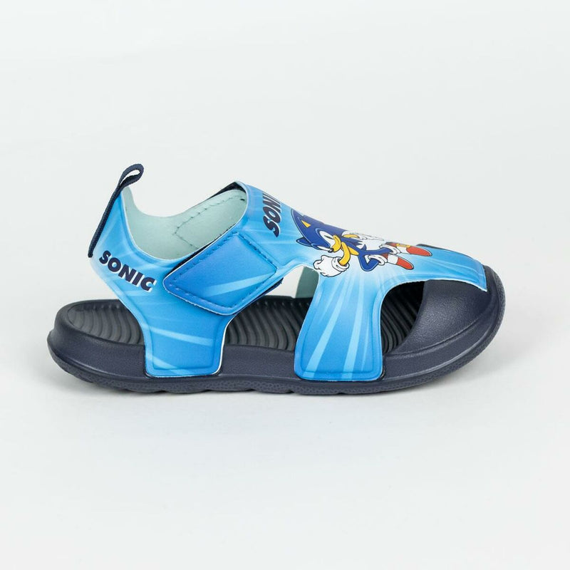 Sandalias Infantiles Sonic Azul oscuro