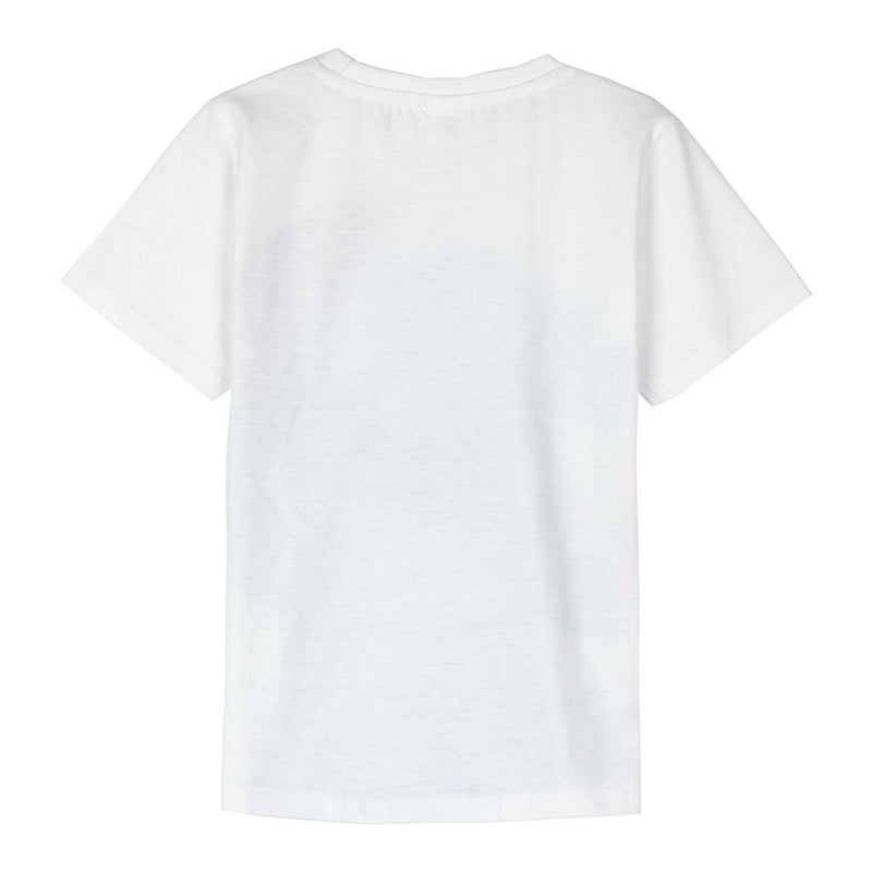 T-shirt à manches courtes pour enfants White Stitch