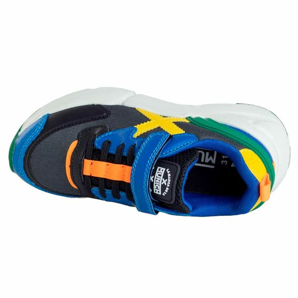 Zapatillas Deportivas Infantiles Munich Mini Track VC Azul