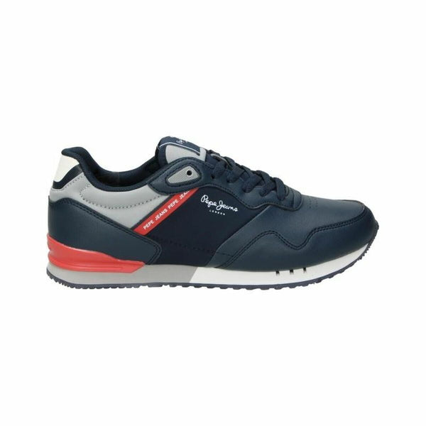 Chaussures de sport Pepe Jeans London Bright pour enfants bleu foncé