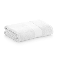 Serviette de bain en coton blanc Paduana (Reconditionné A)